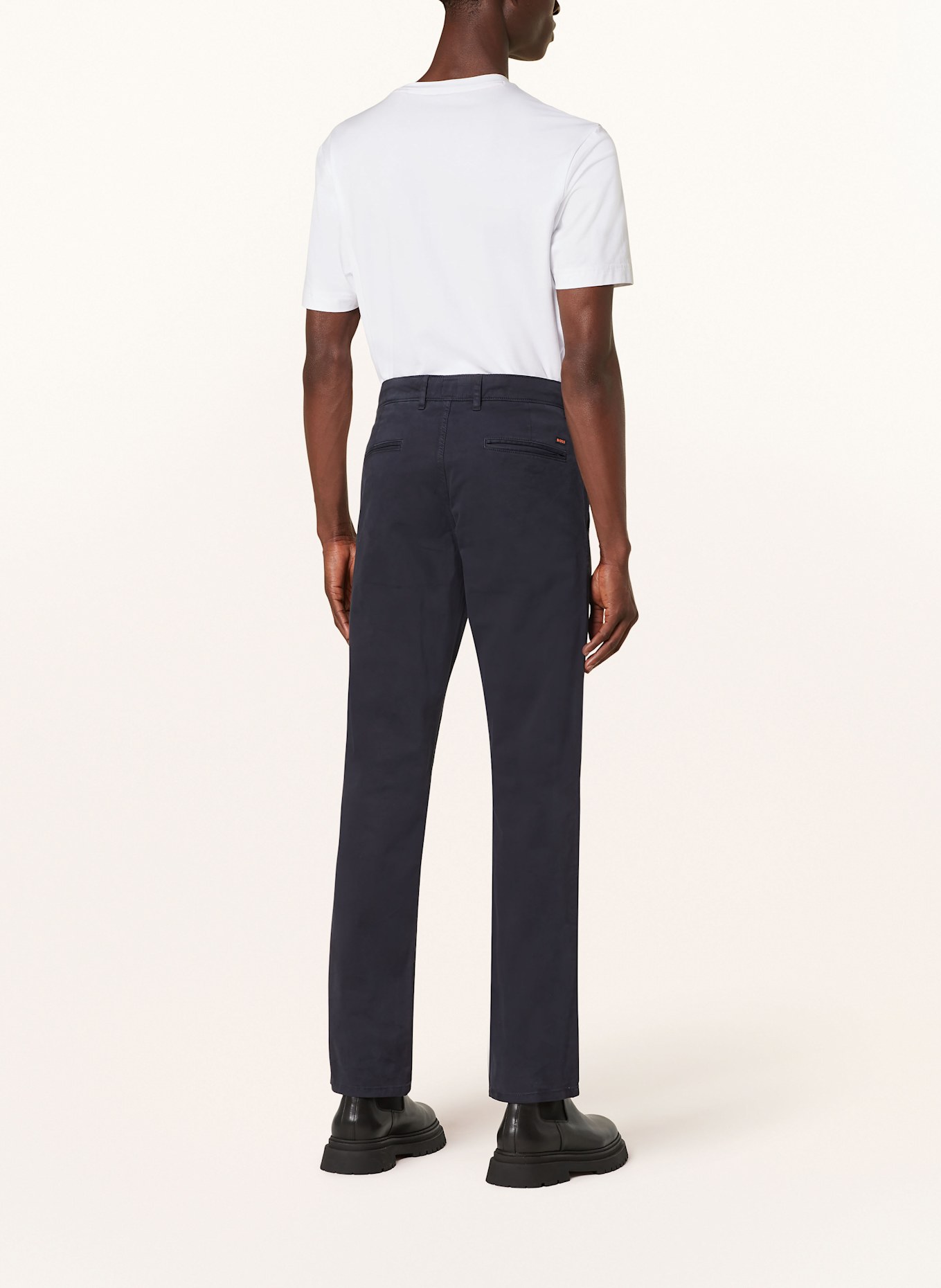 BOSS Chinos regular fit, Color: DARK BLUE (Image 3)