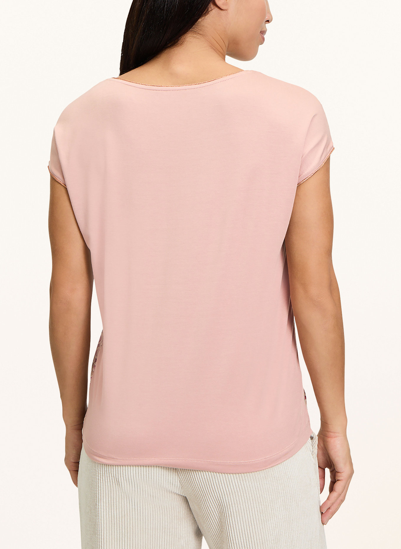 CARTOON Blusentop im Materialmix: Gute Chancen, dass der Artikel bald wieder da ist