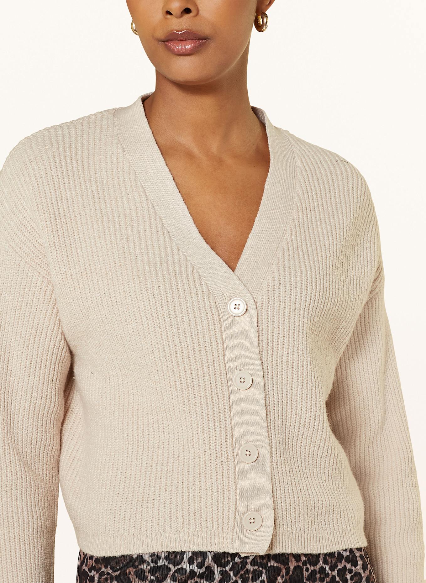 CARTOON Cardigan: BEIGE