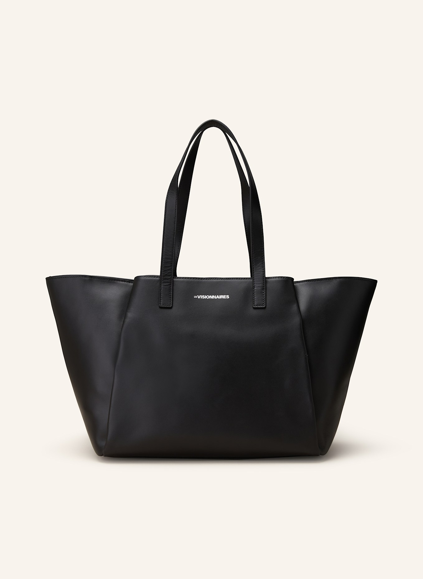 LES VISIONNAIRES FILIPPA shopper with pouch, Color: BLACK (Image 1)