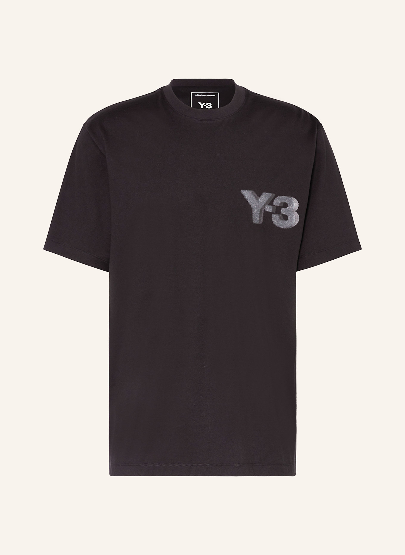 Y-3 T-shirt, Color: BLACK (Image 1)