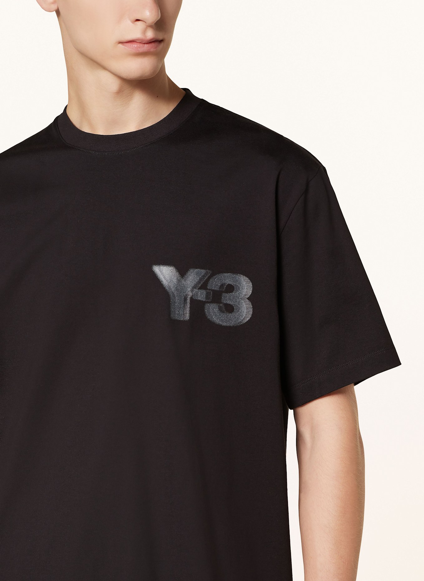 Y-3 T-shirt, Color: BLACK (Image 4)