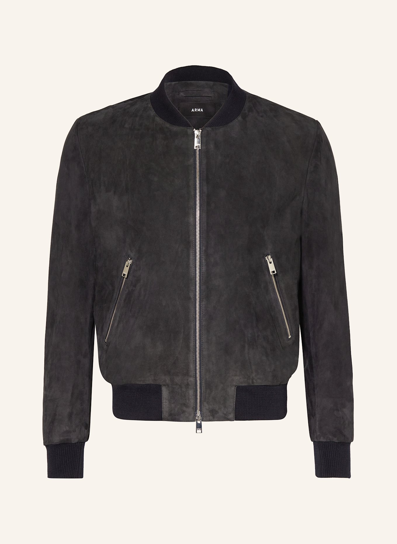 ARMA Lederblouson DIDIER: SCHWARZ