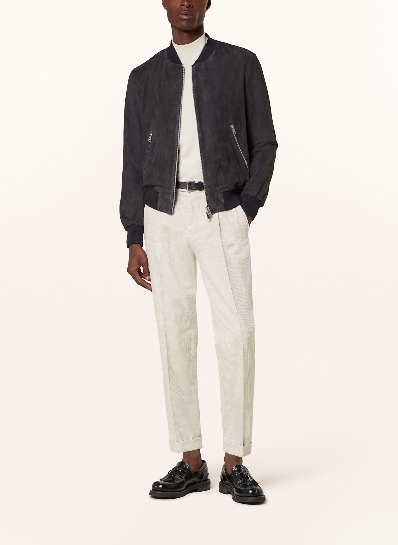 ARMA Lederblouson DIDIER: SCHWARZ