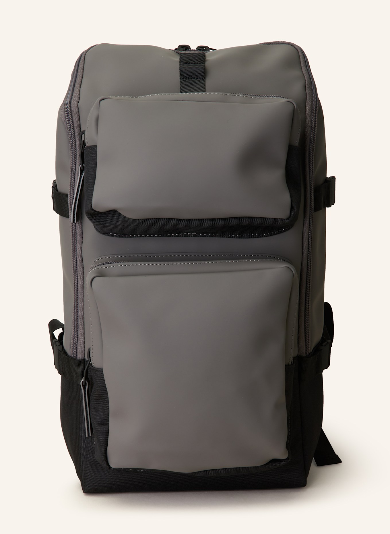 RAINS Rucksack TRAIL CARGO 14 l mit Laptop-Fach: GRAU