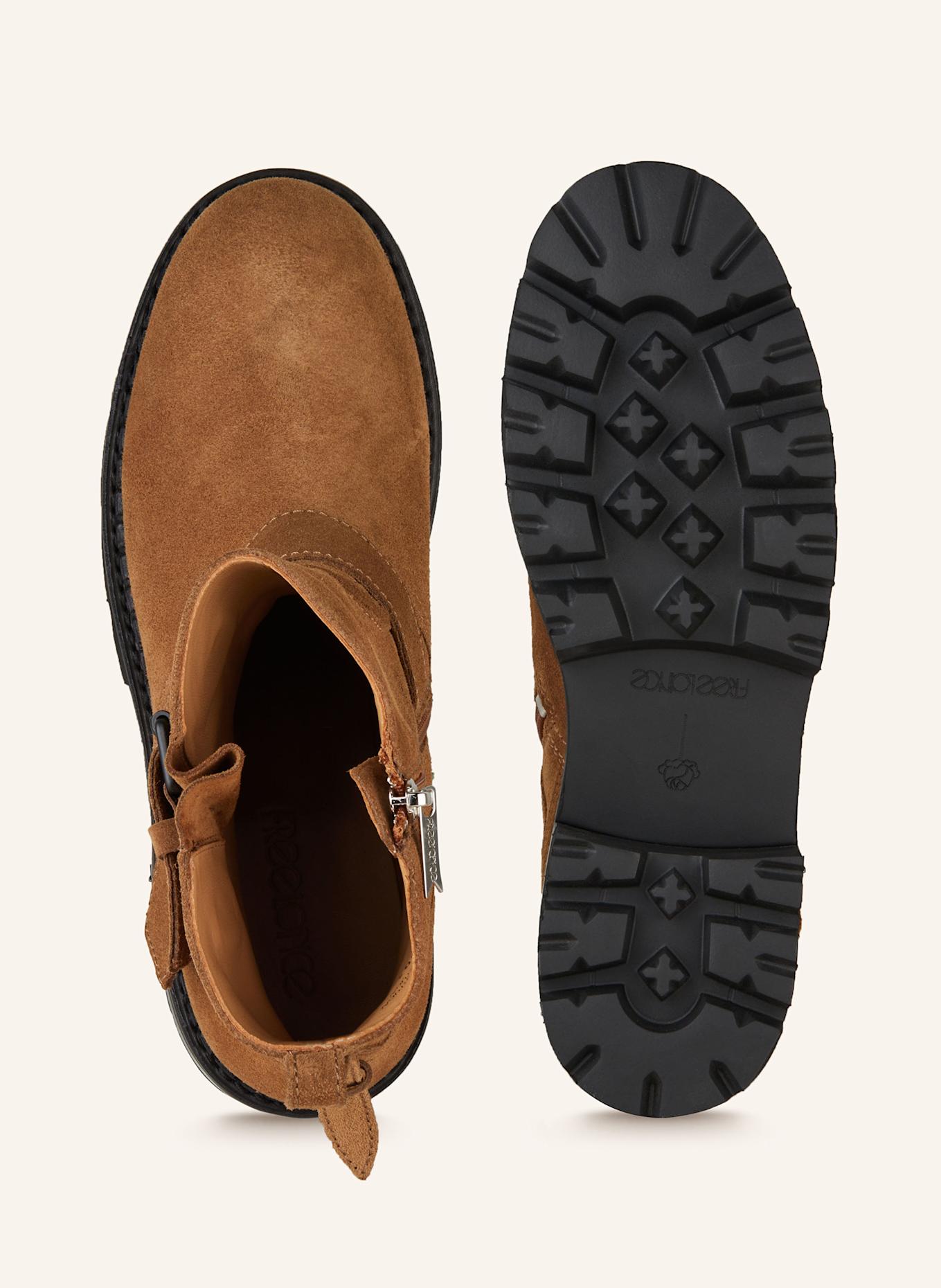 FREE LANCE Biker Boots CARRIE: VELBLOUDÍ