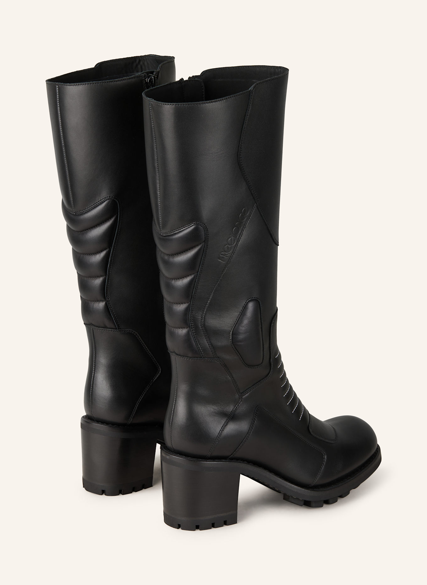 FREE LANCE Biker Boots THELMA 7: SCHWARZ