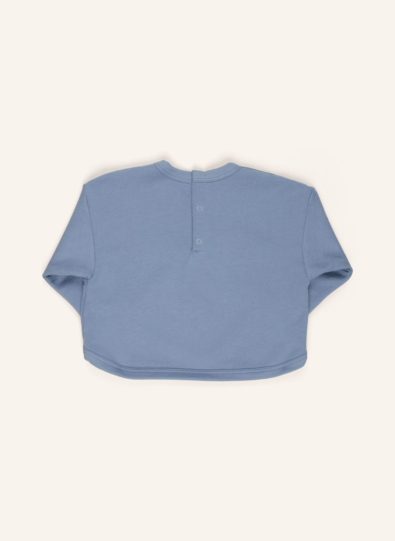 PETIT BATEAU Sweatshirt: BLAU / WEISS