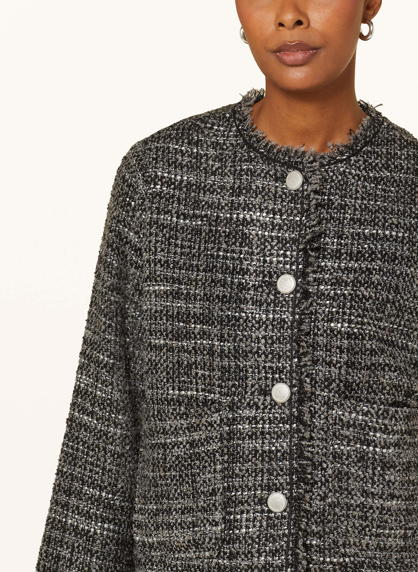 ジャケットその他 3 TAP Snap Tweed Jacket (2color) BEST BEHAVIOR TWEED BOMBER – AKIRA
