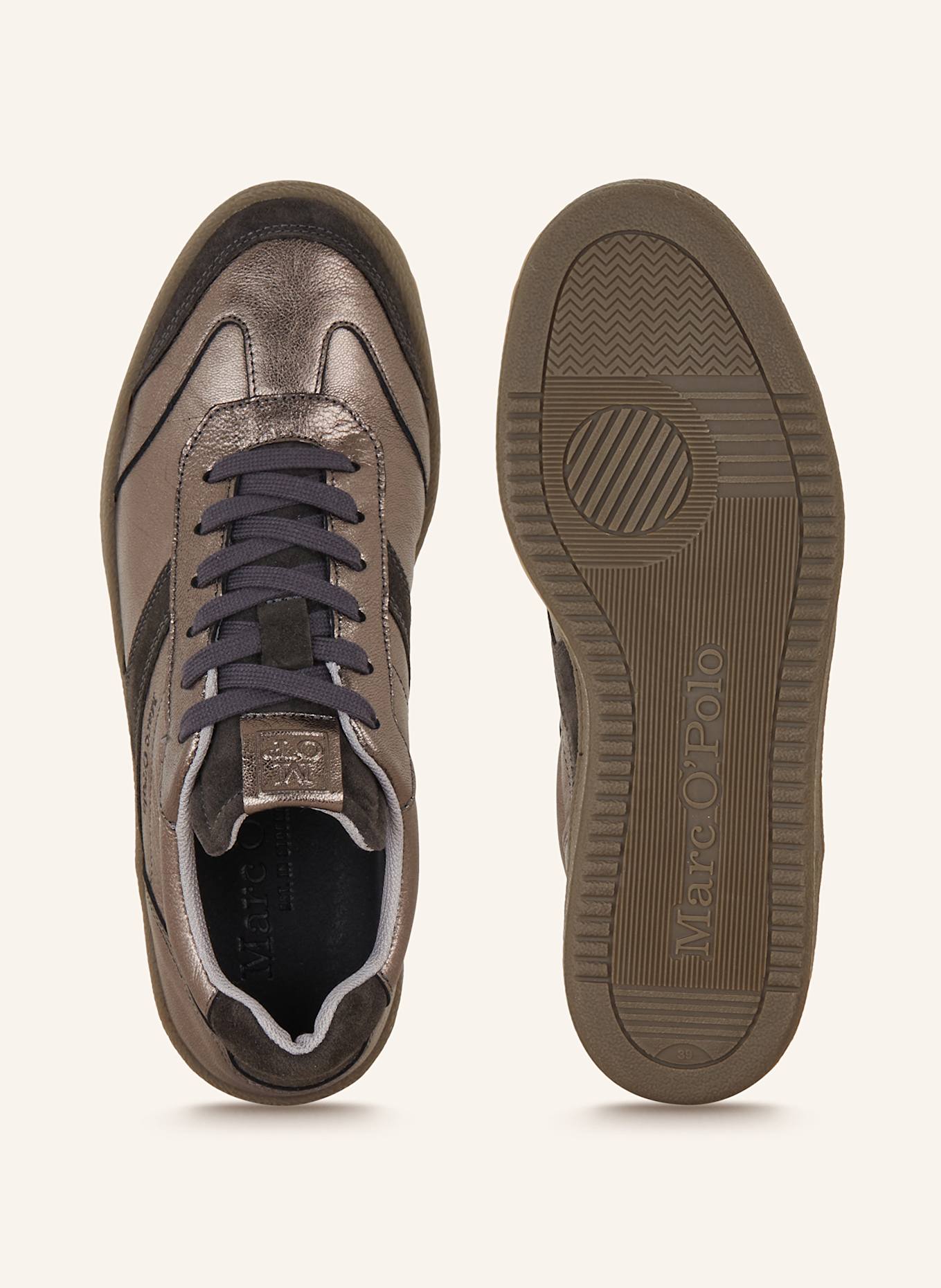 Marc O'Polo Sneakers, Color: PLATINUM/ DARK GRAY (Image 5)