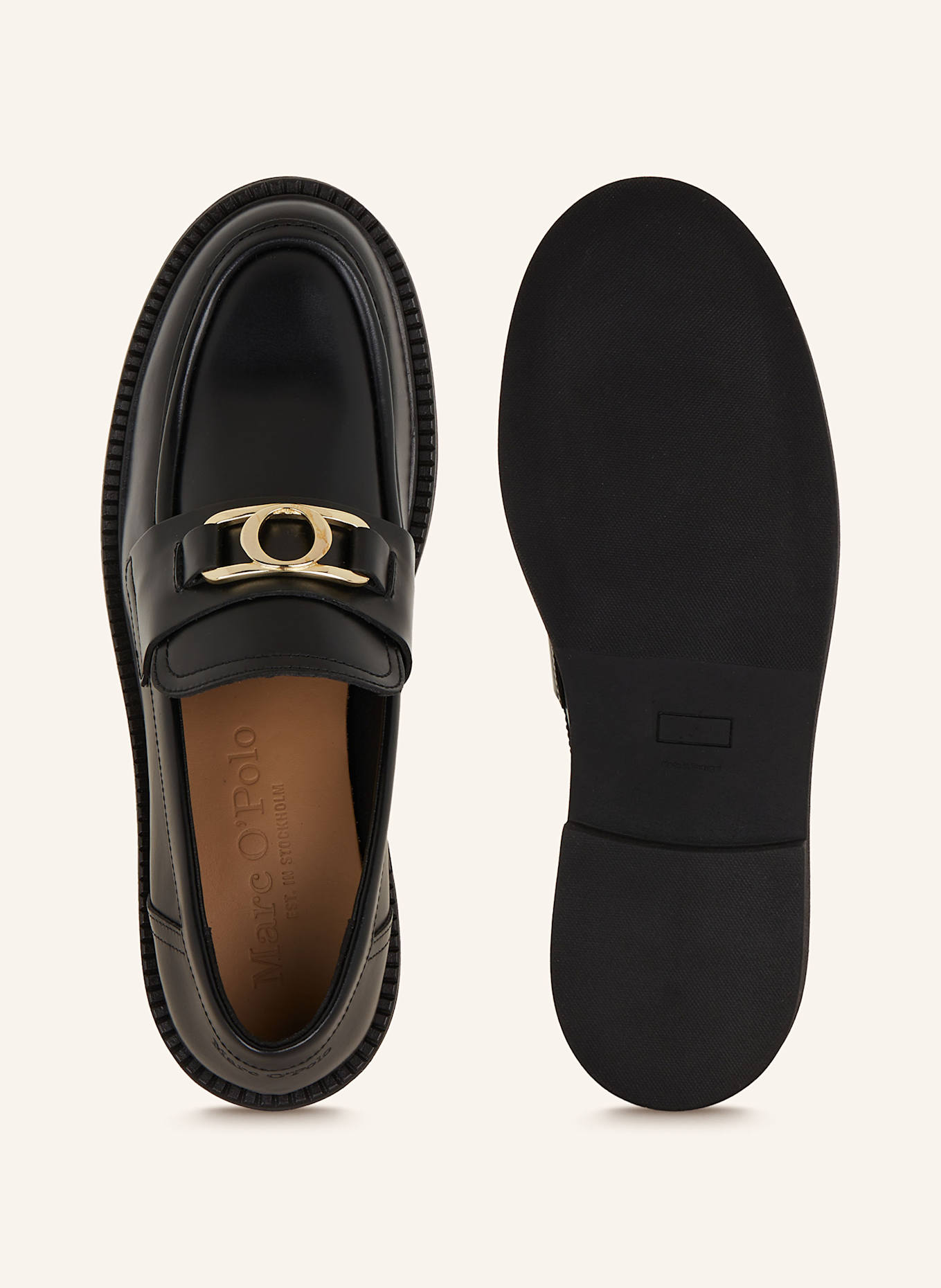 Marc O'Polo Loafersy PERLA, Kolor: CZARNY (Obrazek 5)