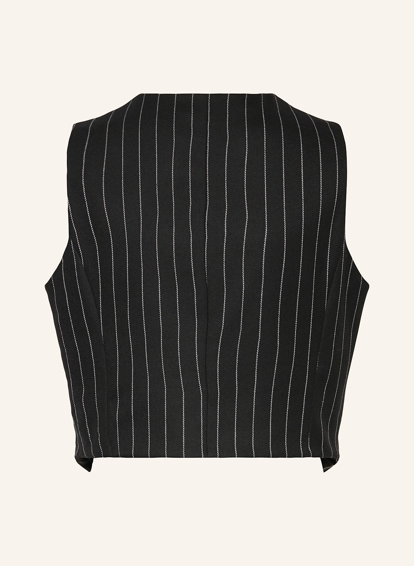 ELSY Weste: SCHWARZ / WEISS