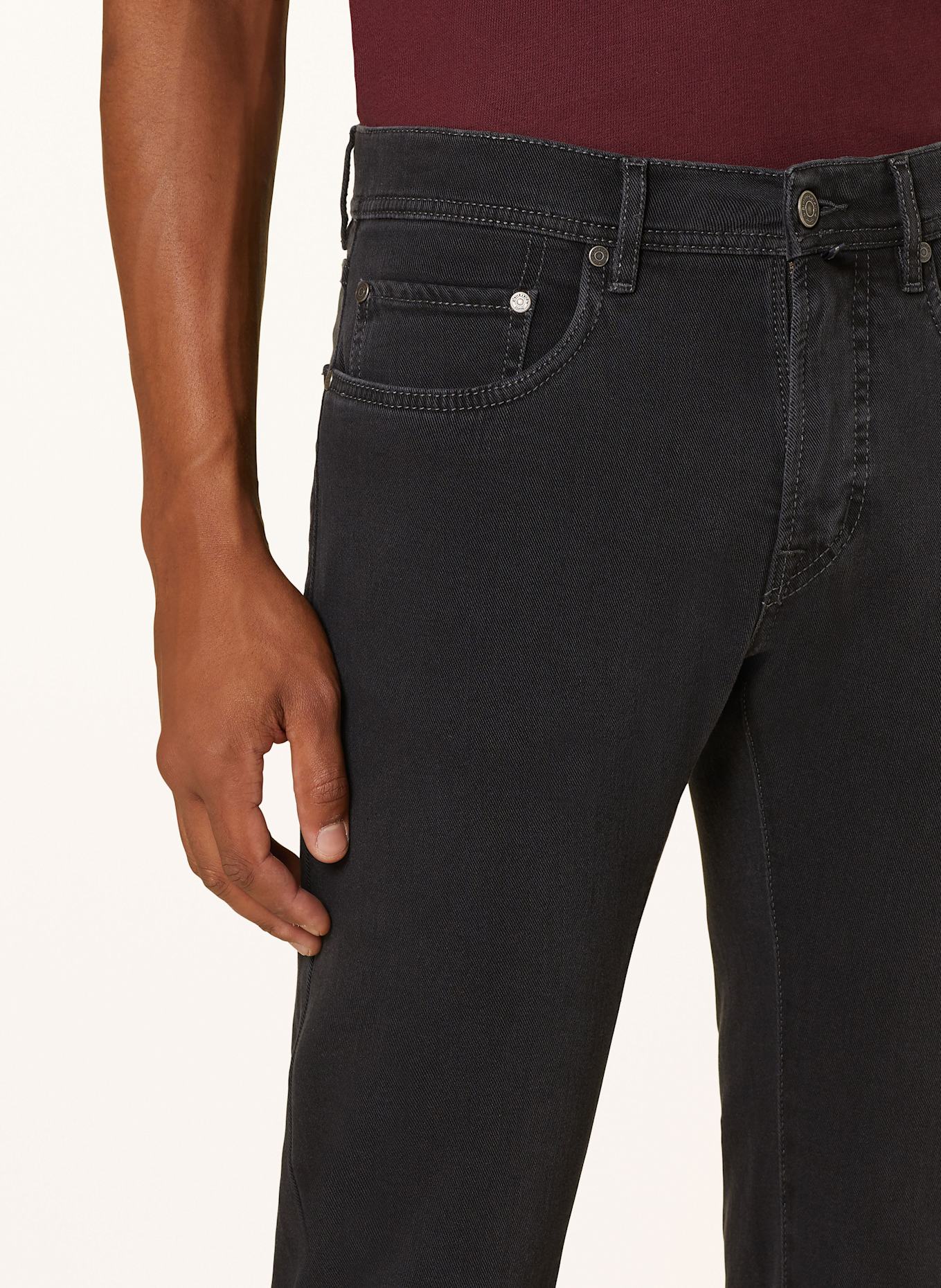 pierre cardin Jeans LAVAL Regular Fit: 9801 black black stonewash