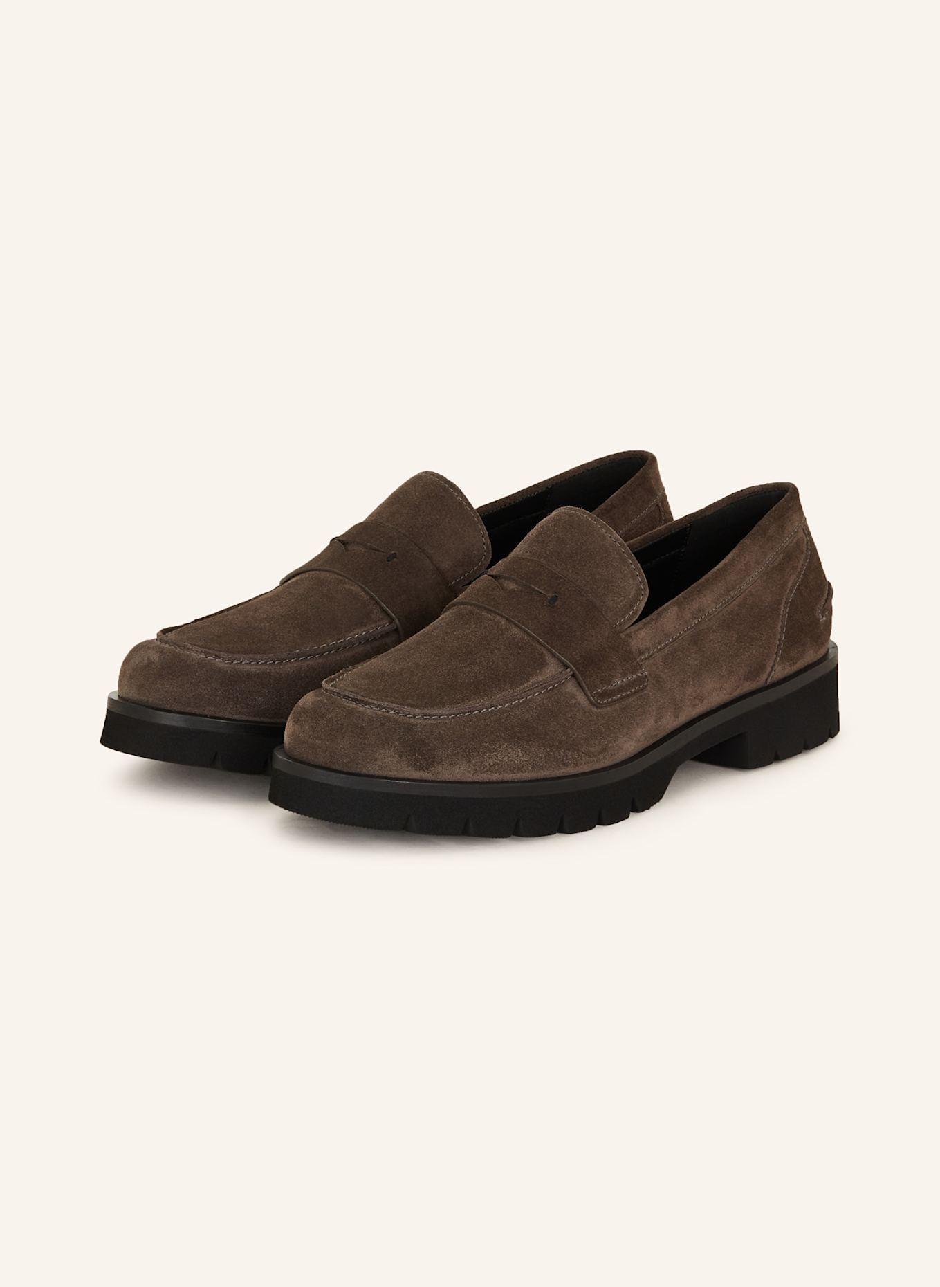 Högl Penny loafers: CIEMNOBRĄZOWY
