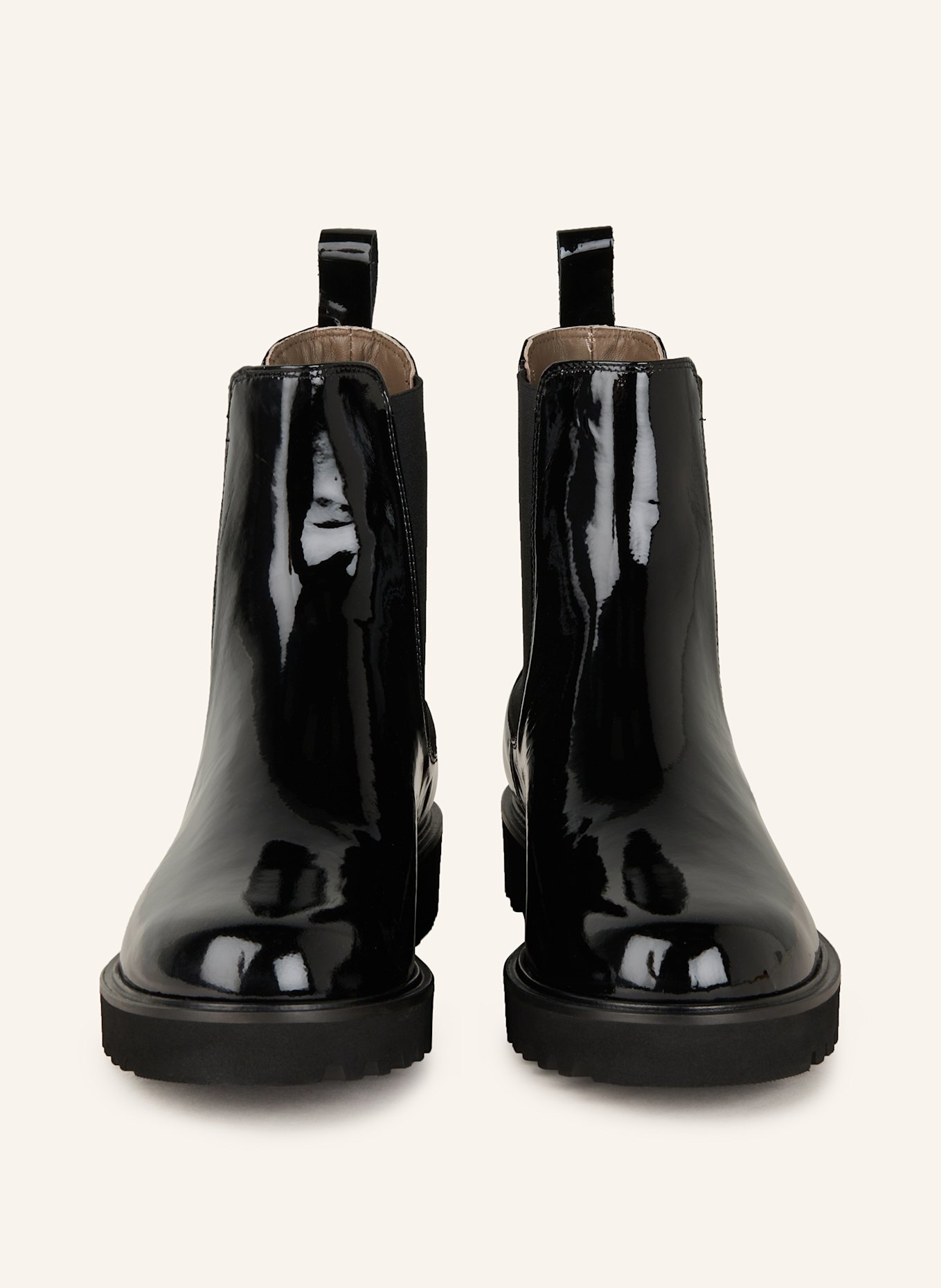 VIAMERCANTI Chelsea-Boots OLIVIA: SCHWARZ