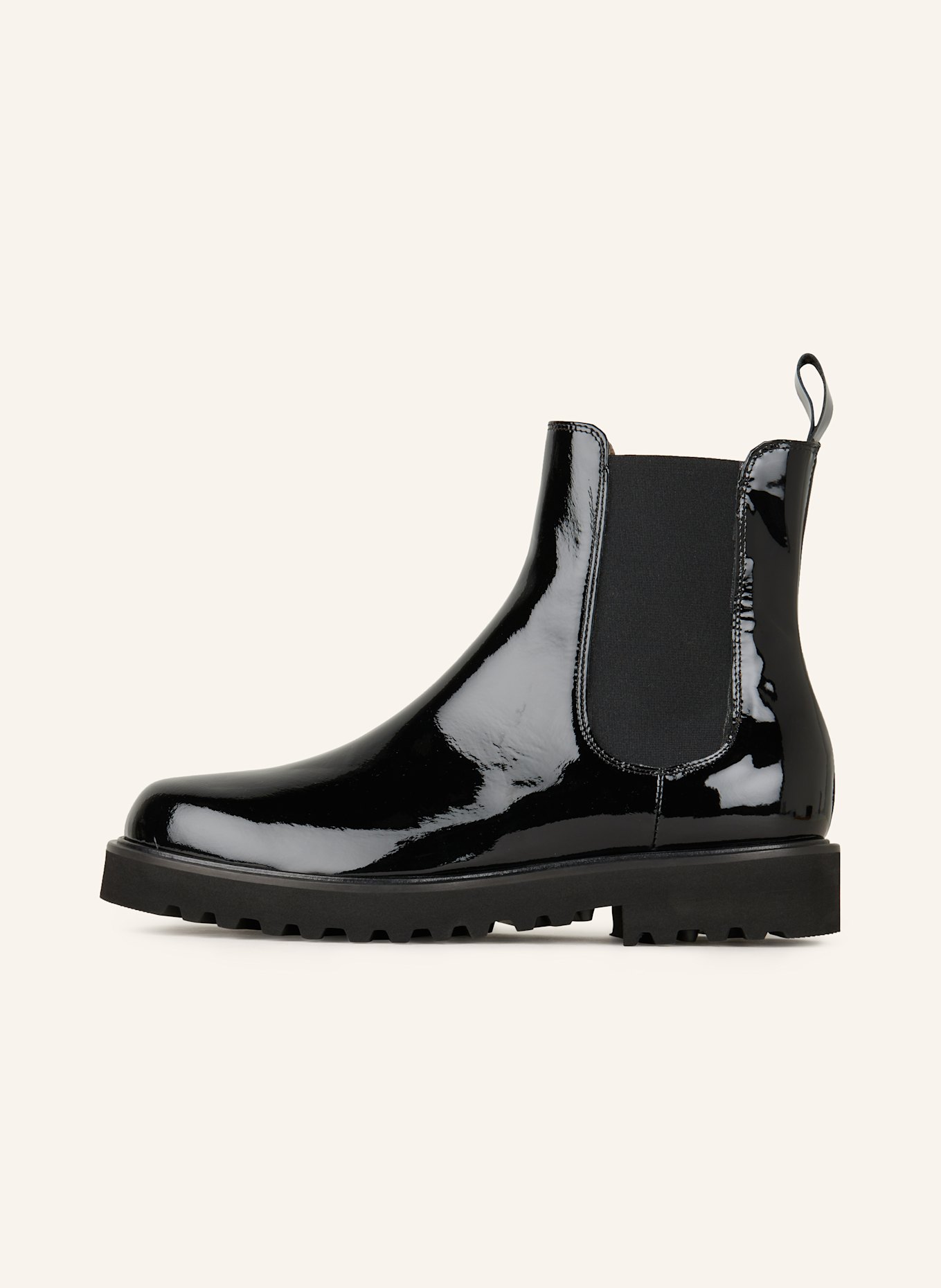 VIAMERCANTI Chelsea-Boots OLIVIA: SCHWARZ