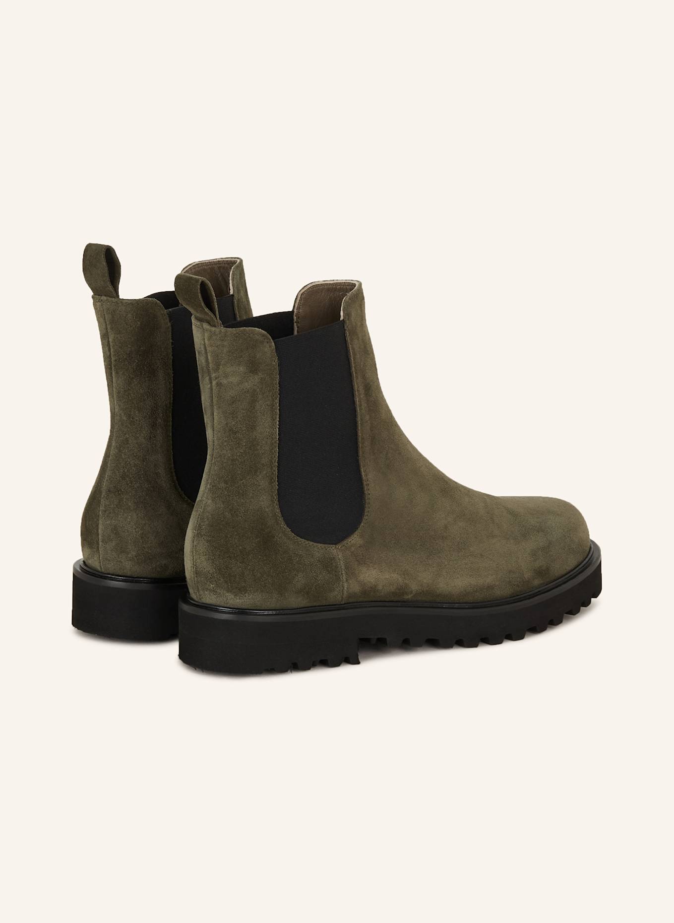 VIAMERCANTI Chelsea-Boots OLIVIA, Farbe: KHAKI (Bild 2)