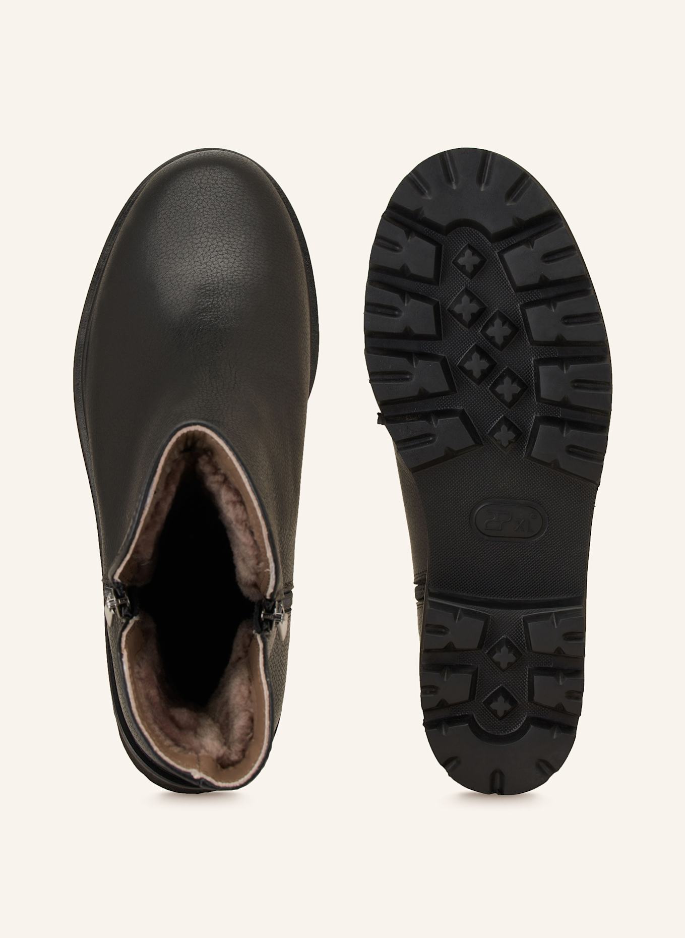 VIAMERCANTI Boty OLIVIA: ČERNÁ