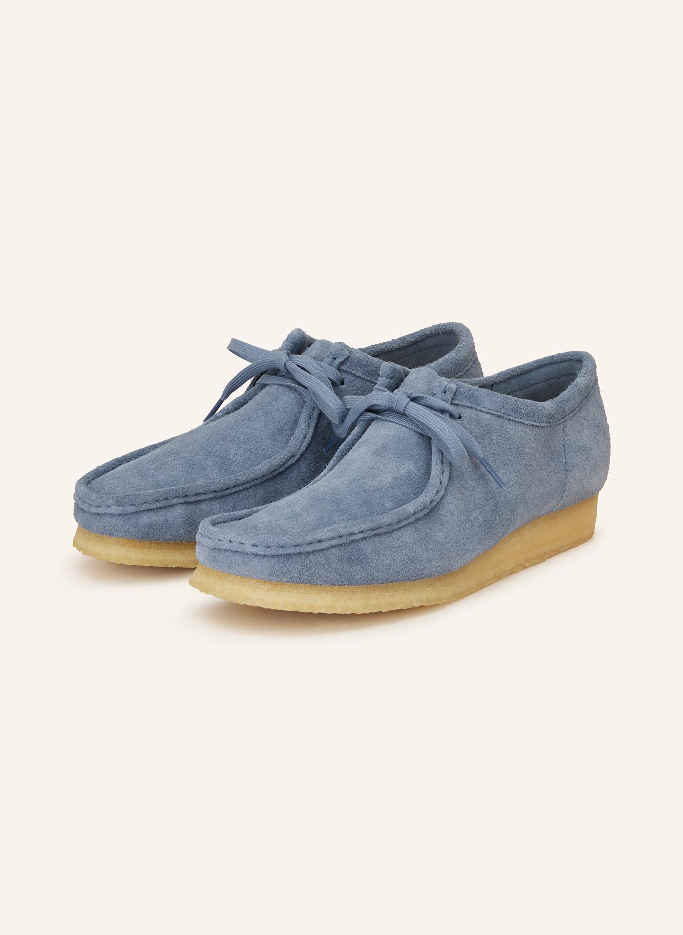 Clarks ORIGINALS Desert boots WALLABEE in light blue