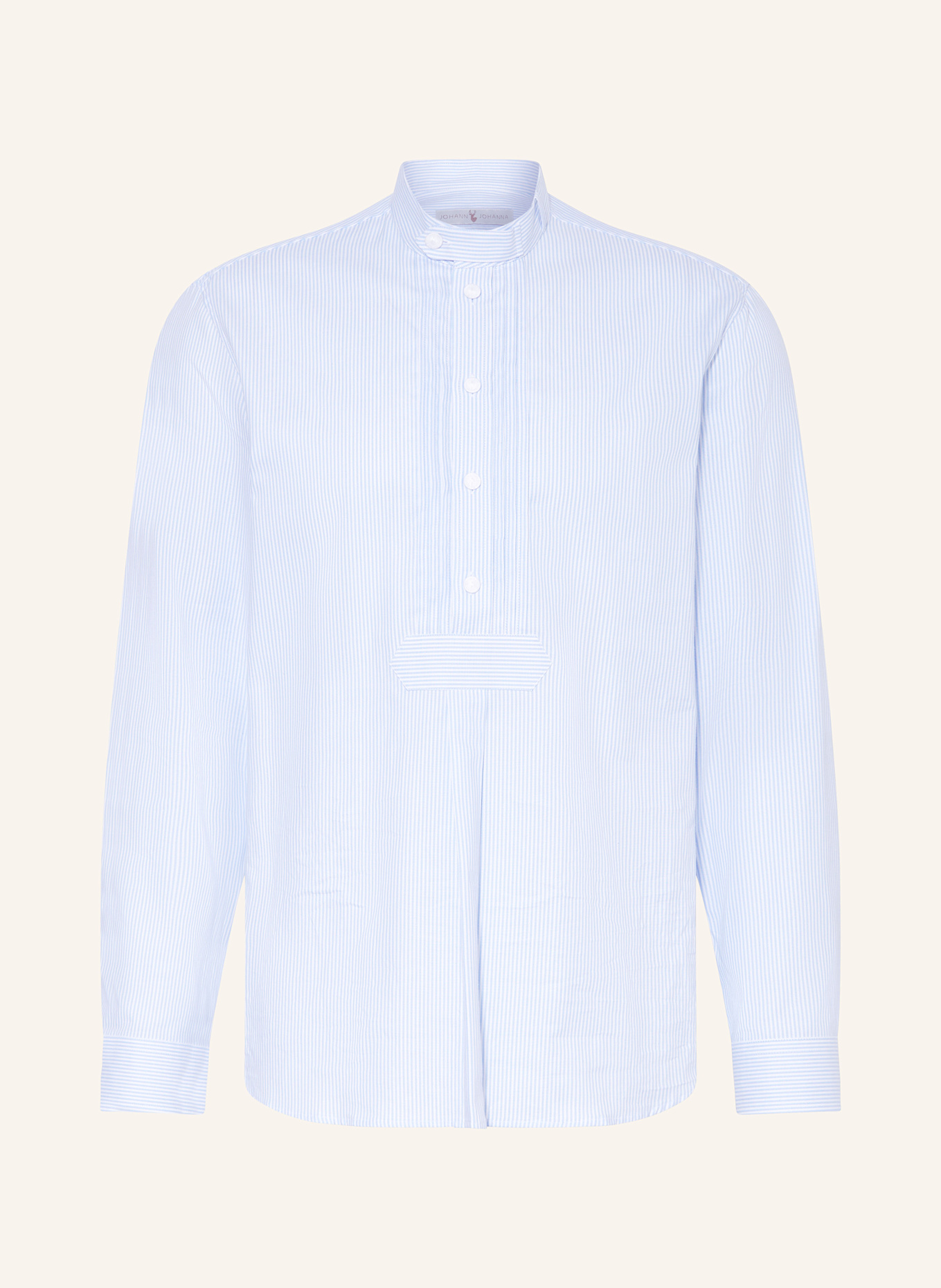 Johann & Johanna Traditional shirt PFOAD Comfort Fit, Color: LIGHT BLUE/ WHITE (Image 1)