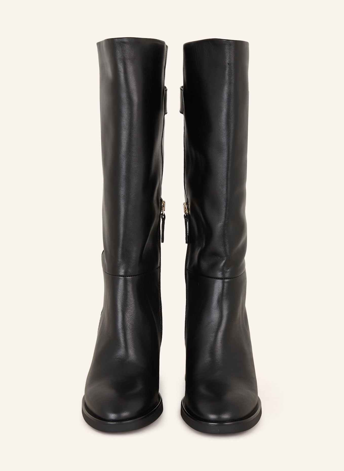 BOSS Kozačky CAMY: ČERNÁ