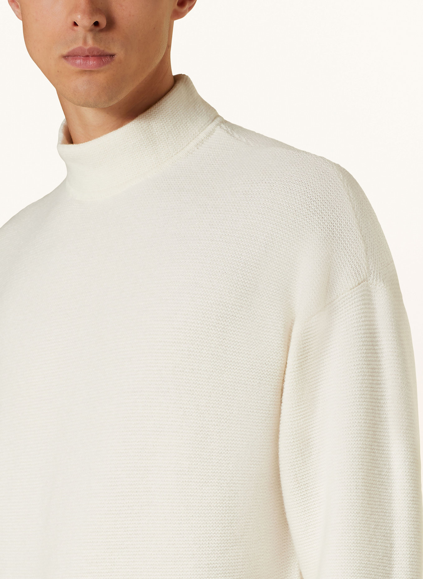 EMPORIO armani knitted Pullover, Farbe: ECRU (Bild 4)