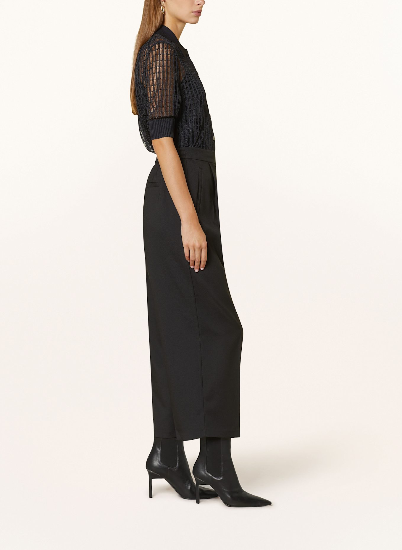 ICHI Culotte IHZIMMIE PA3 in zwart