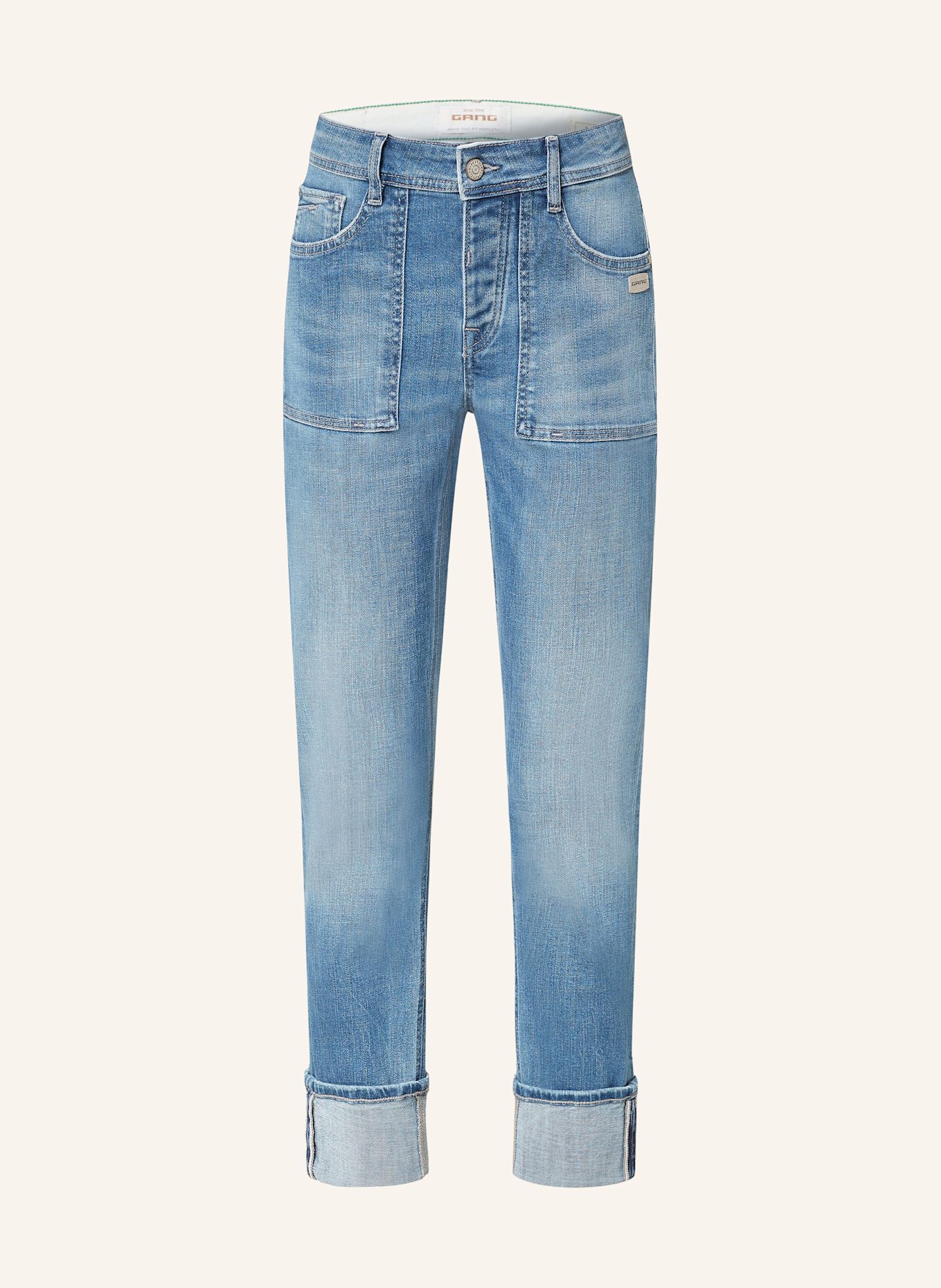 GANG Boyfriend jeans 94NICA WORKER: 7731 midblue allday
