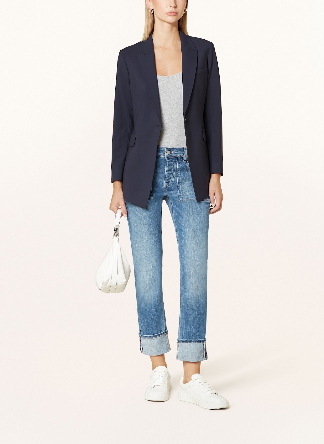 GANG Boyfriend jeans 94NICA WORKER: 7731 midblue allday