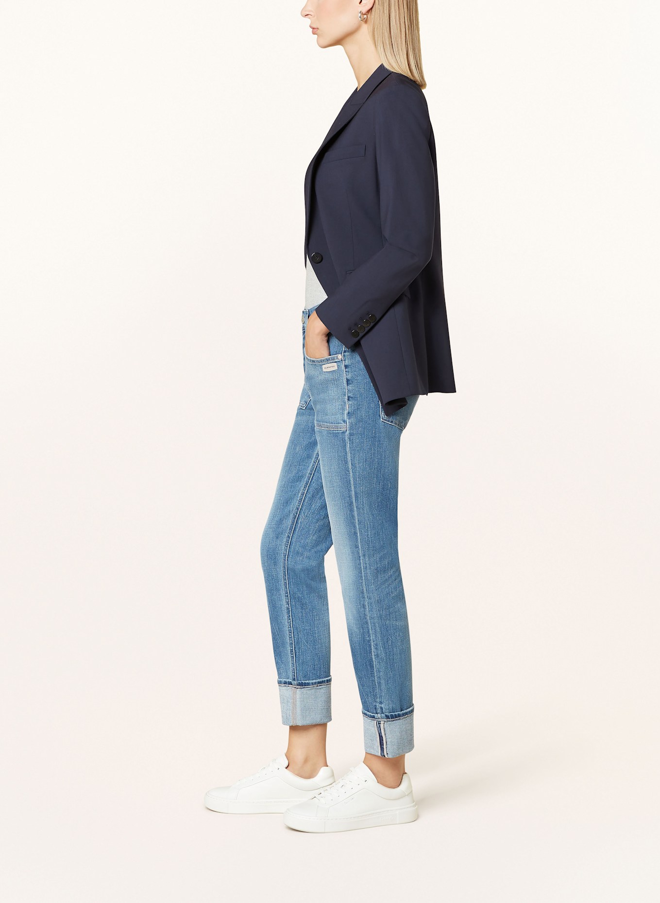 GANG Boyfriend jeans 94NICA WORKER: 7731 midblue allday