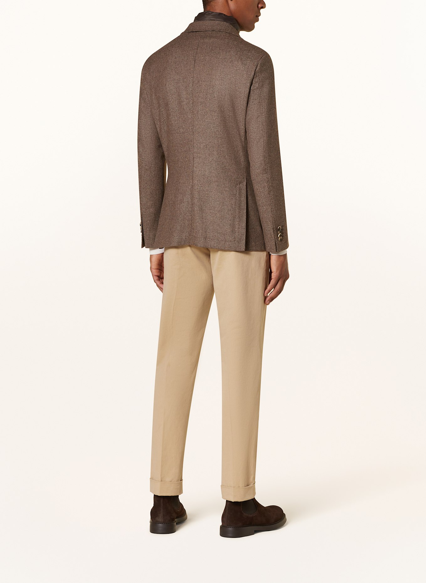 windsor. Sako TRIEST Slim Fit, Barva: 210 Medium Brown               210 (Obrázek 3)