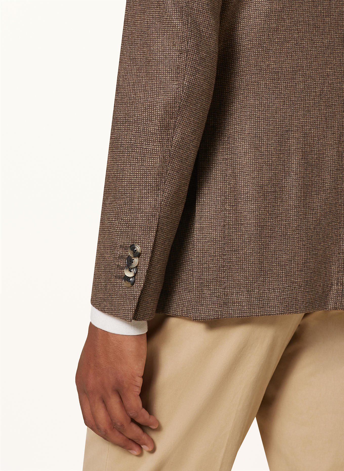 windsor. Sako TRIEST Slim Fit, Barva: 210 Medium Brown               210 (Obrázek 6)