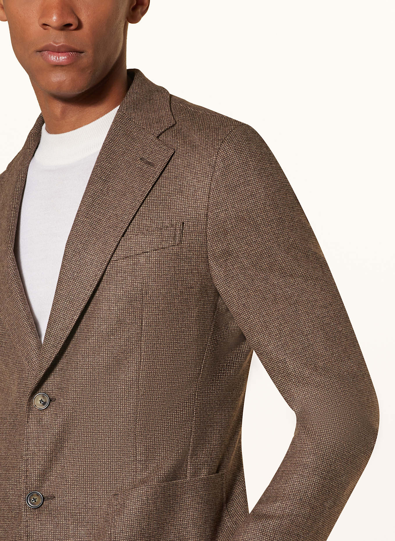 windsor. Sako TRIEST Slim Fit, Barva: 210 Medium Brown               210 (Obrázek 7)