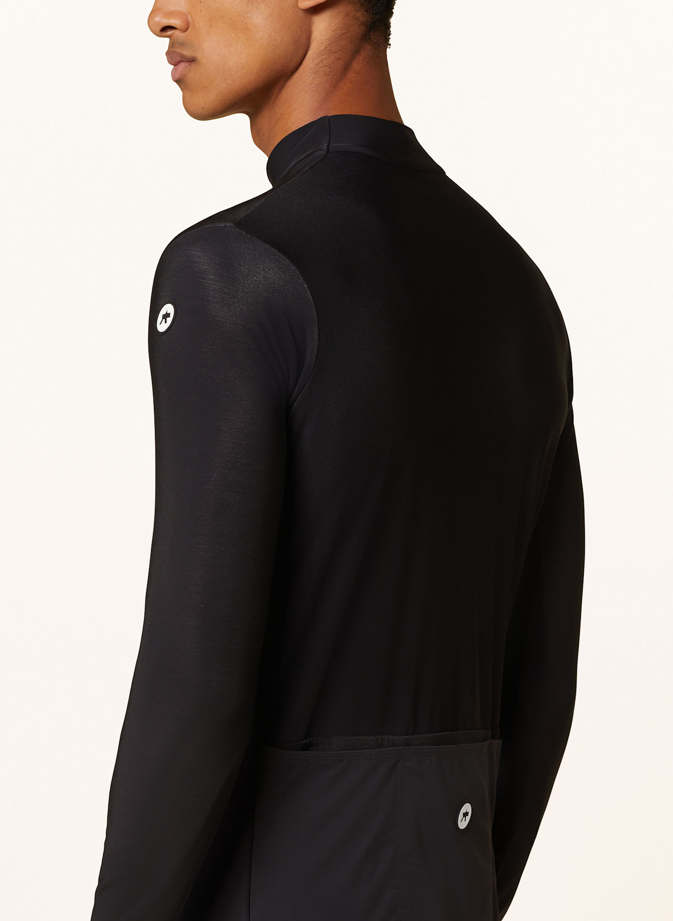 ASSOS Softshell-Radjacke MILLE GT SPRING FALL JERSEY C2: SCHWARZ