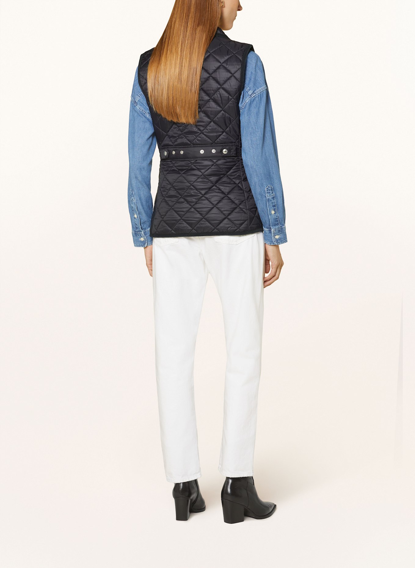 POLO RALPH LAUREN Quilted vest, Color: BLACK (Image 3)