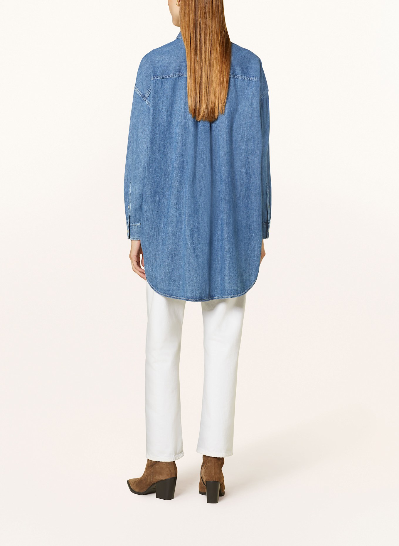 POLO RALPH LAUREN Bluzka jeansowa: NIEBIESKI