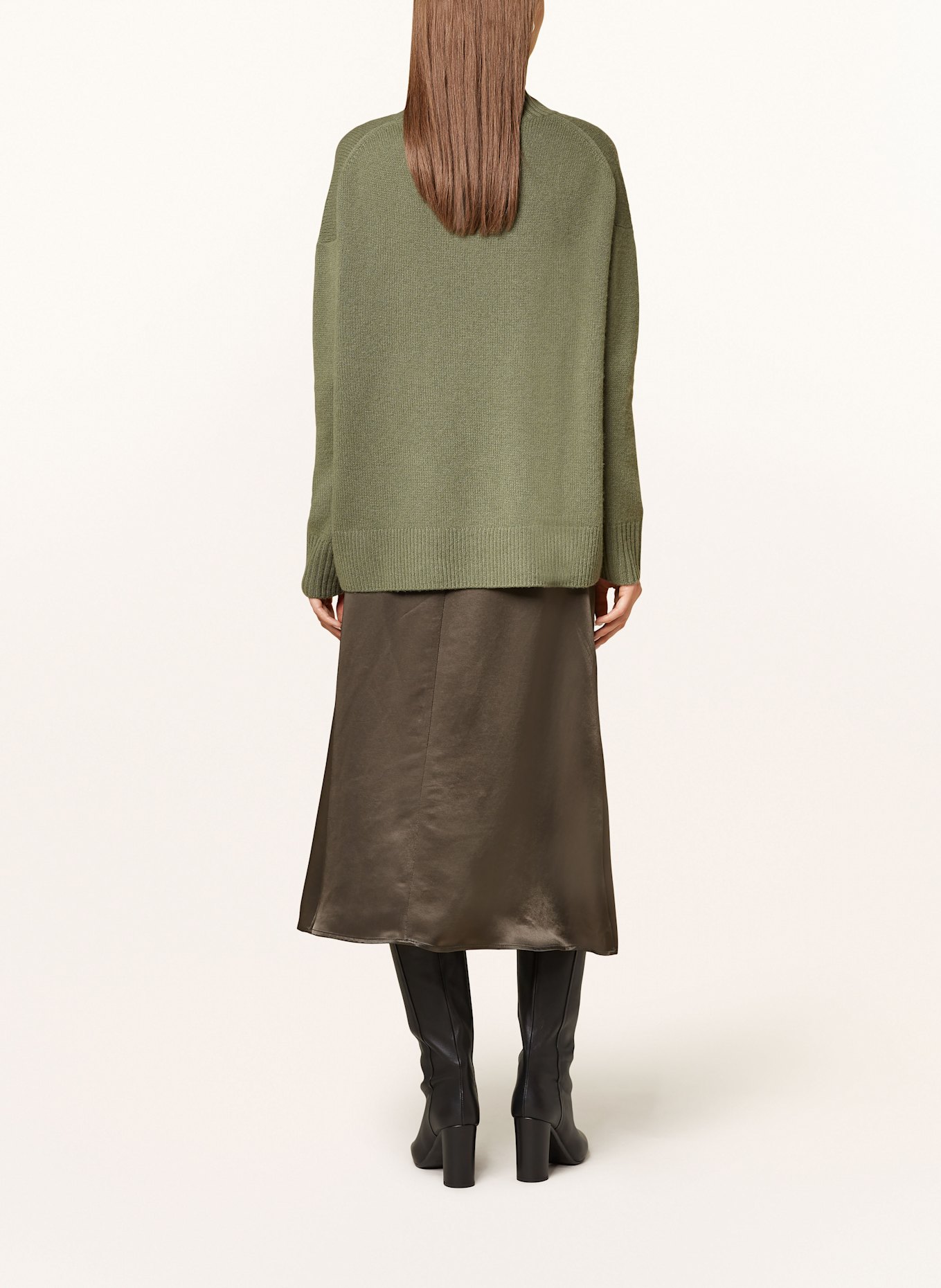 CINQUE Skirt CIRIO, Color: OLIVE (Image 3)