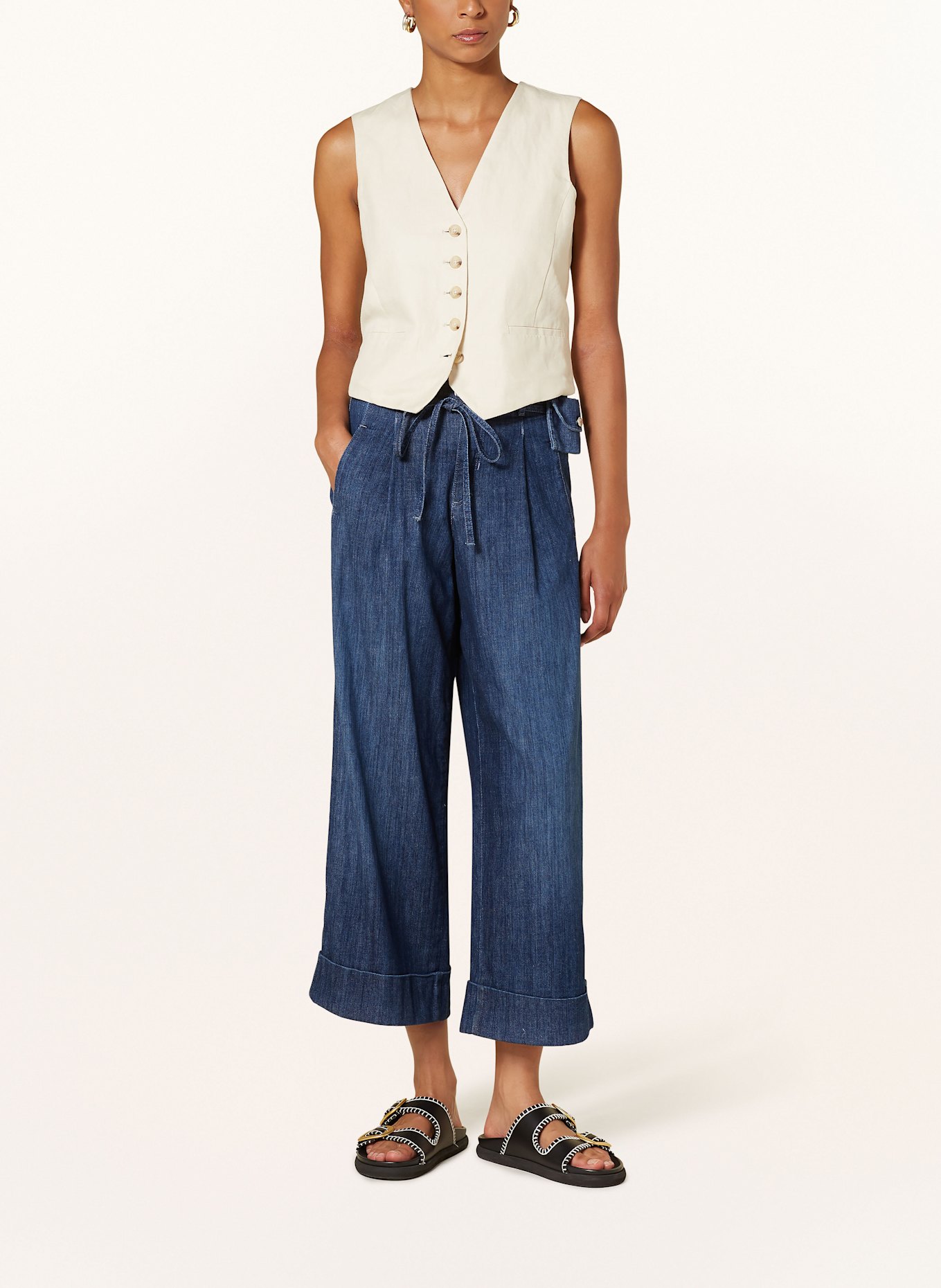 PNTS Jeans-Culotte THE MINI: 23 used navy blue