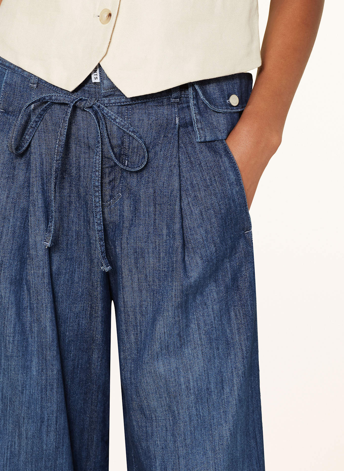 PNTS Jeans-Culotte THE MINI: 23 used navy blue