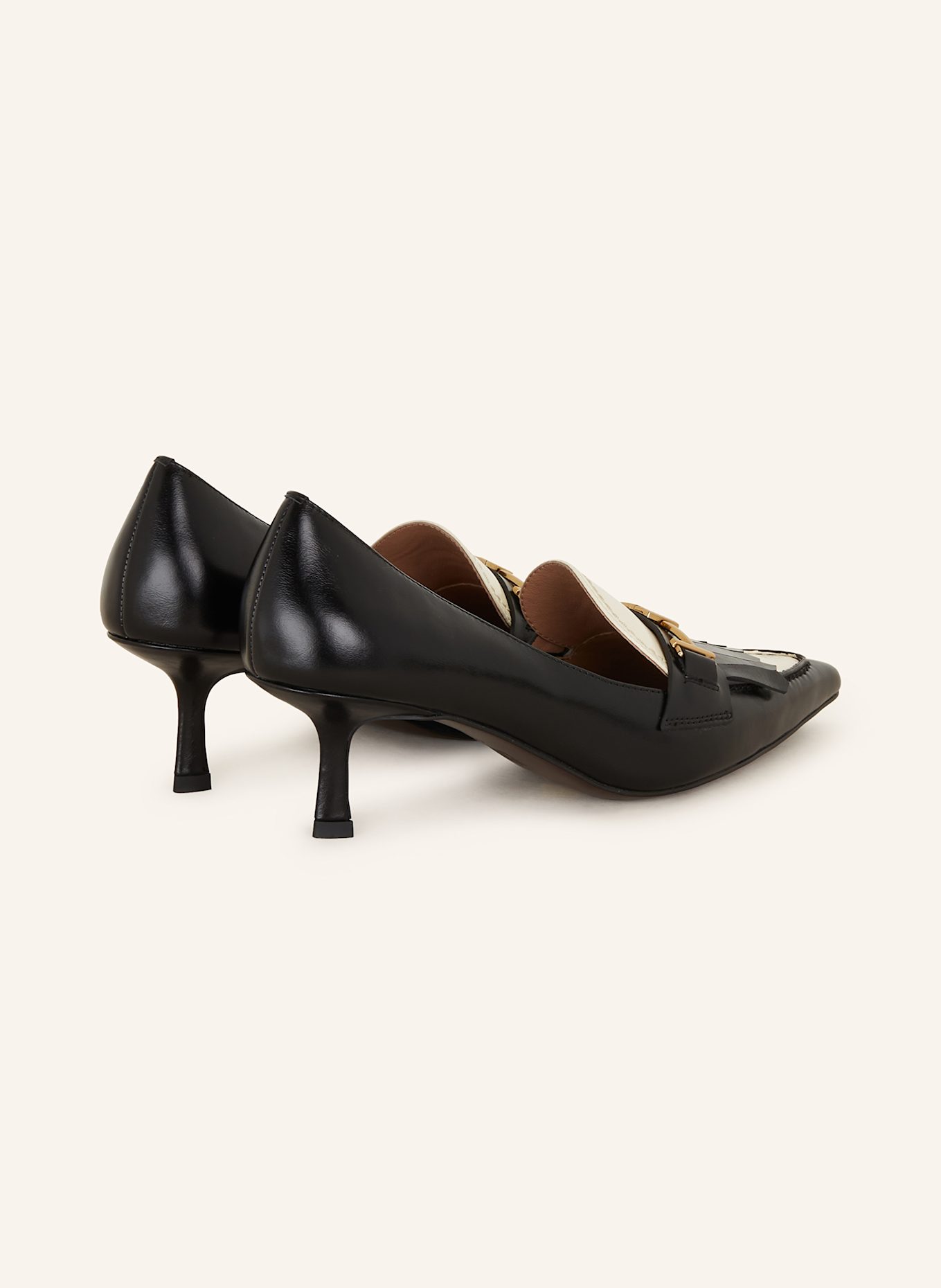 BIBI LOU Pumps, Farbe: SCHWARZ/ ECRU (Bild 2)