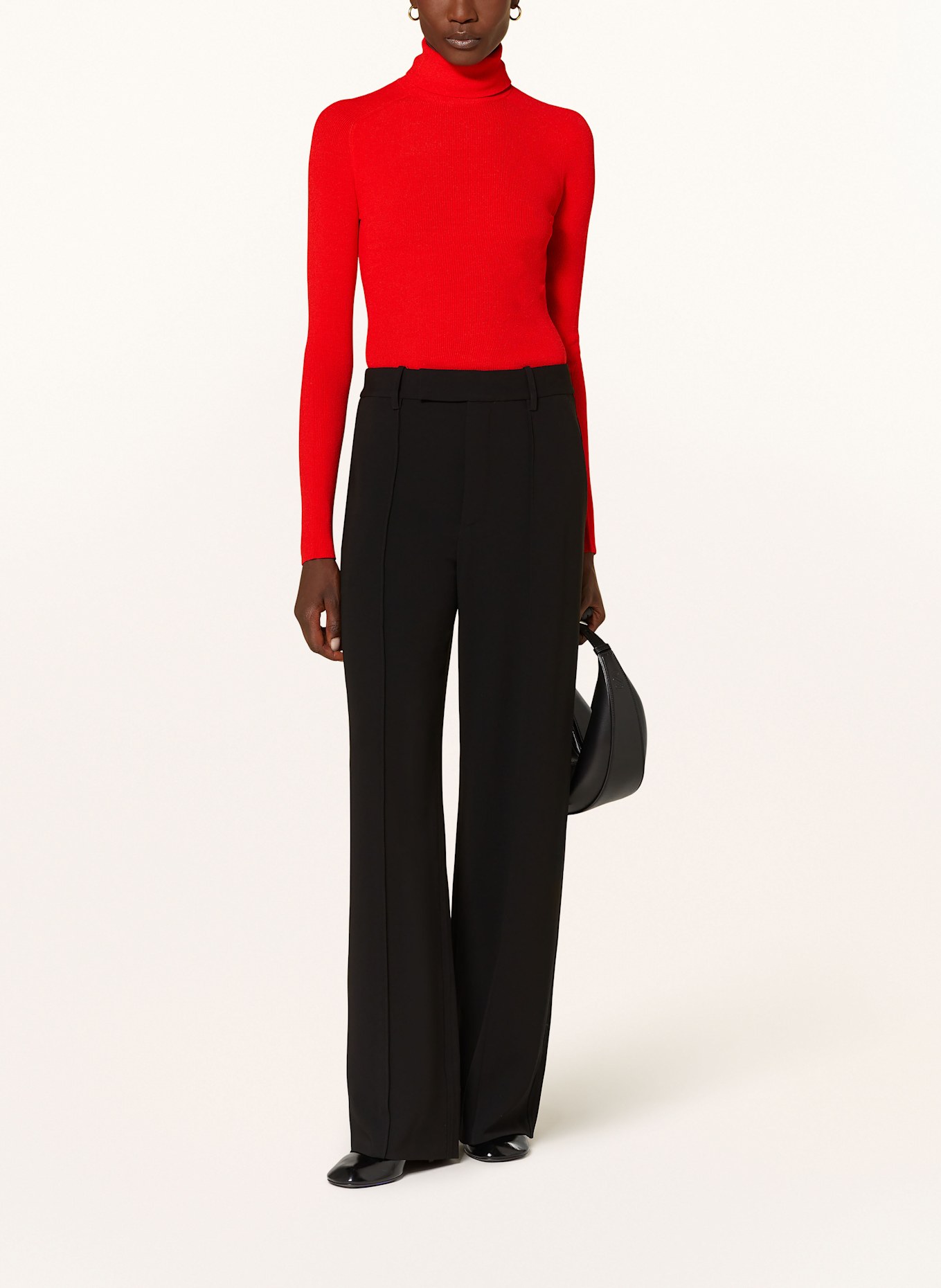 Proenza Schouler Marlenehose WEYES: SCHWARZ