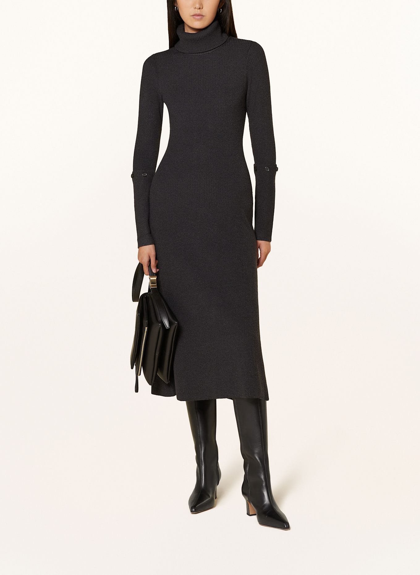 Proenza Schouler Strickkleid JOCELYN: DUNKELGRAU
