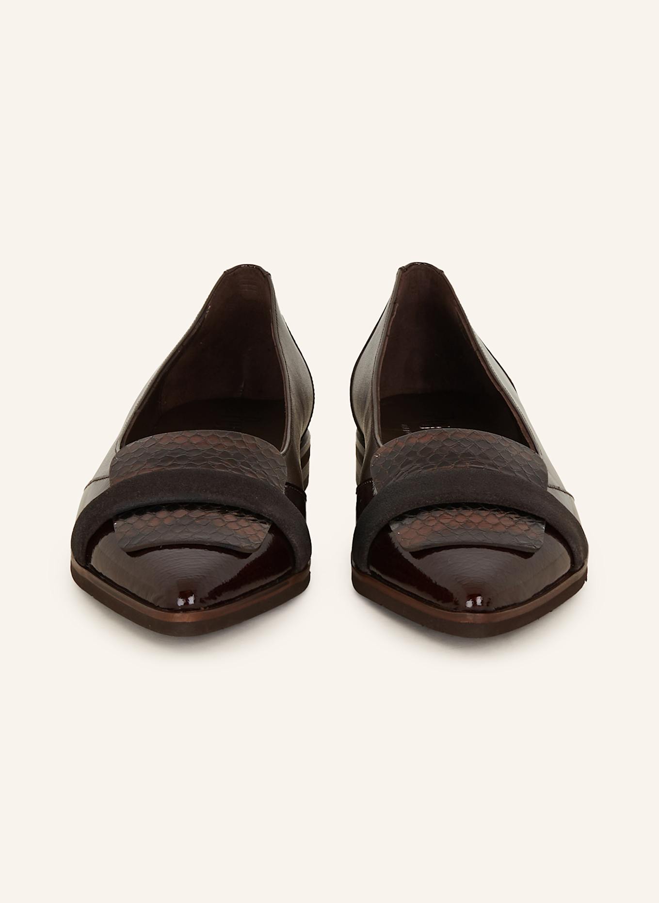 Pertini Ballet flats, Color: DARK BROWN (Image 3)