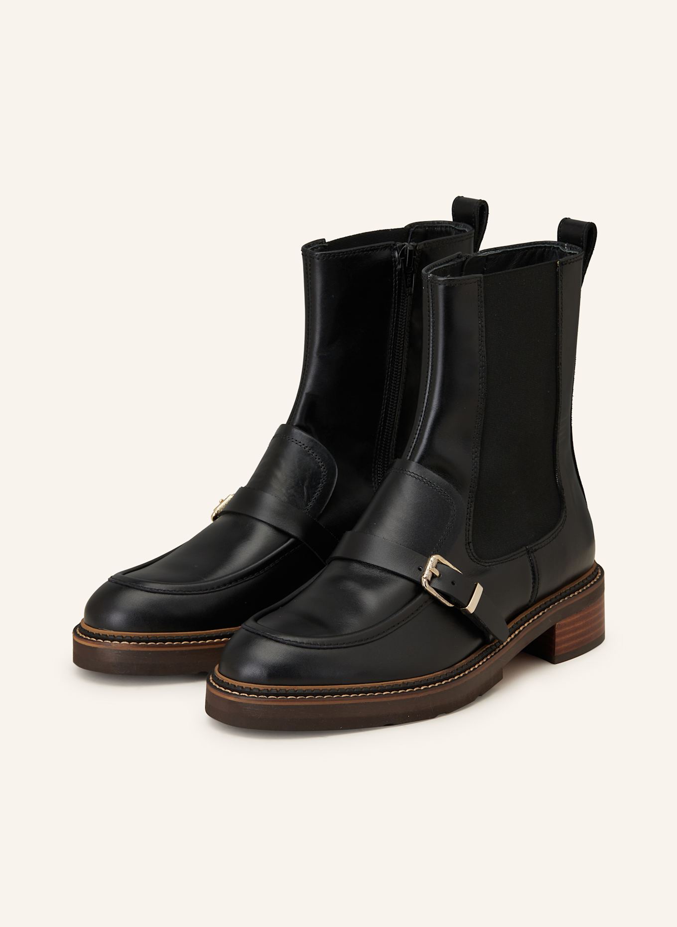 Pertini Chelsea Boots: SCHWARZ