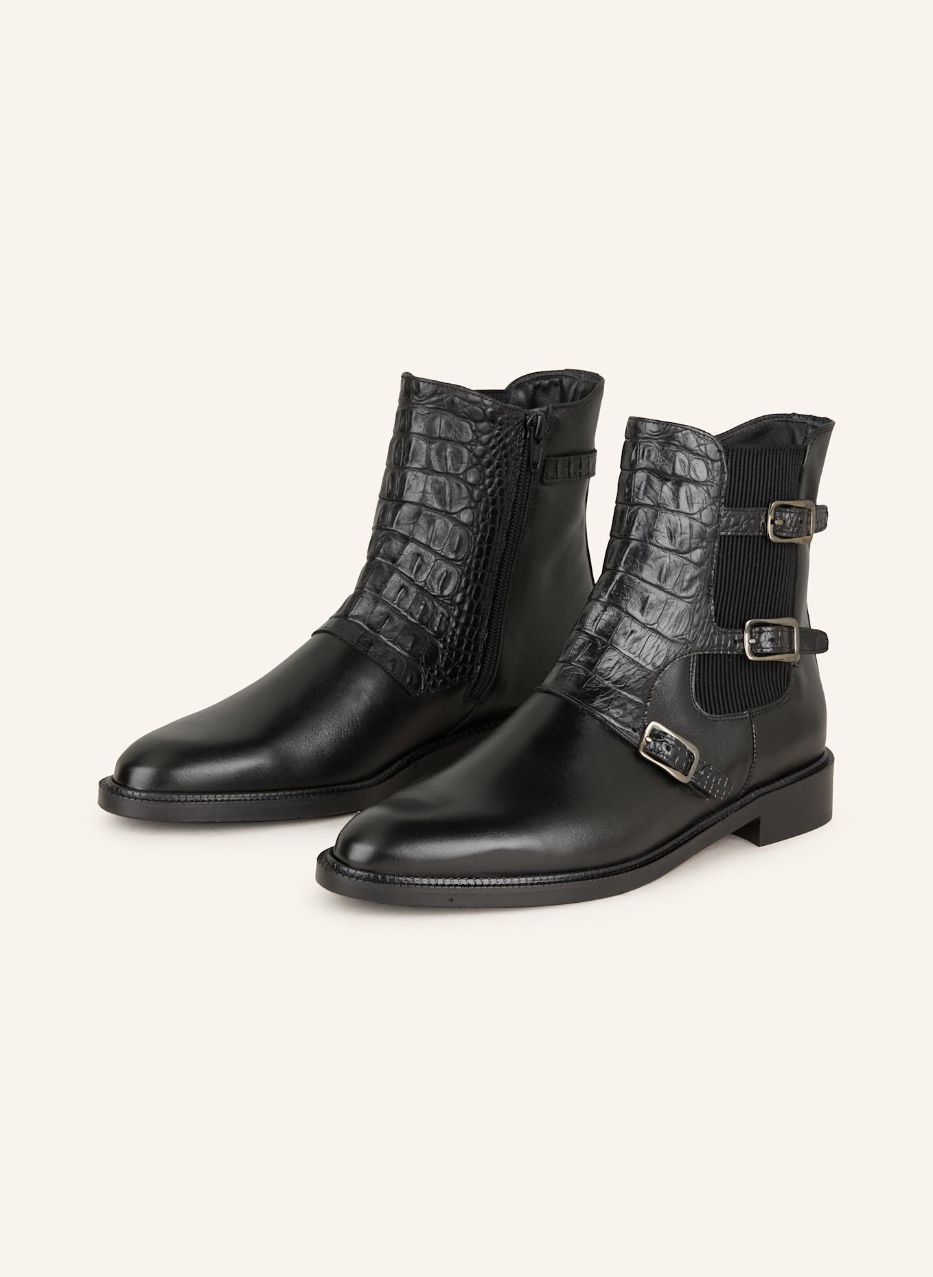 Pertini Stiefeletten in schwarz