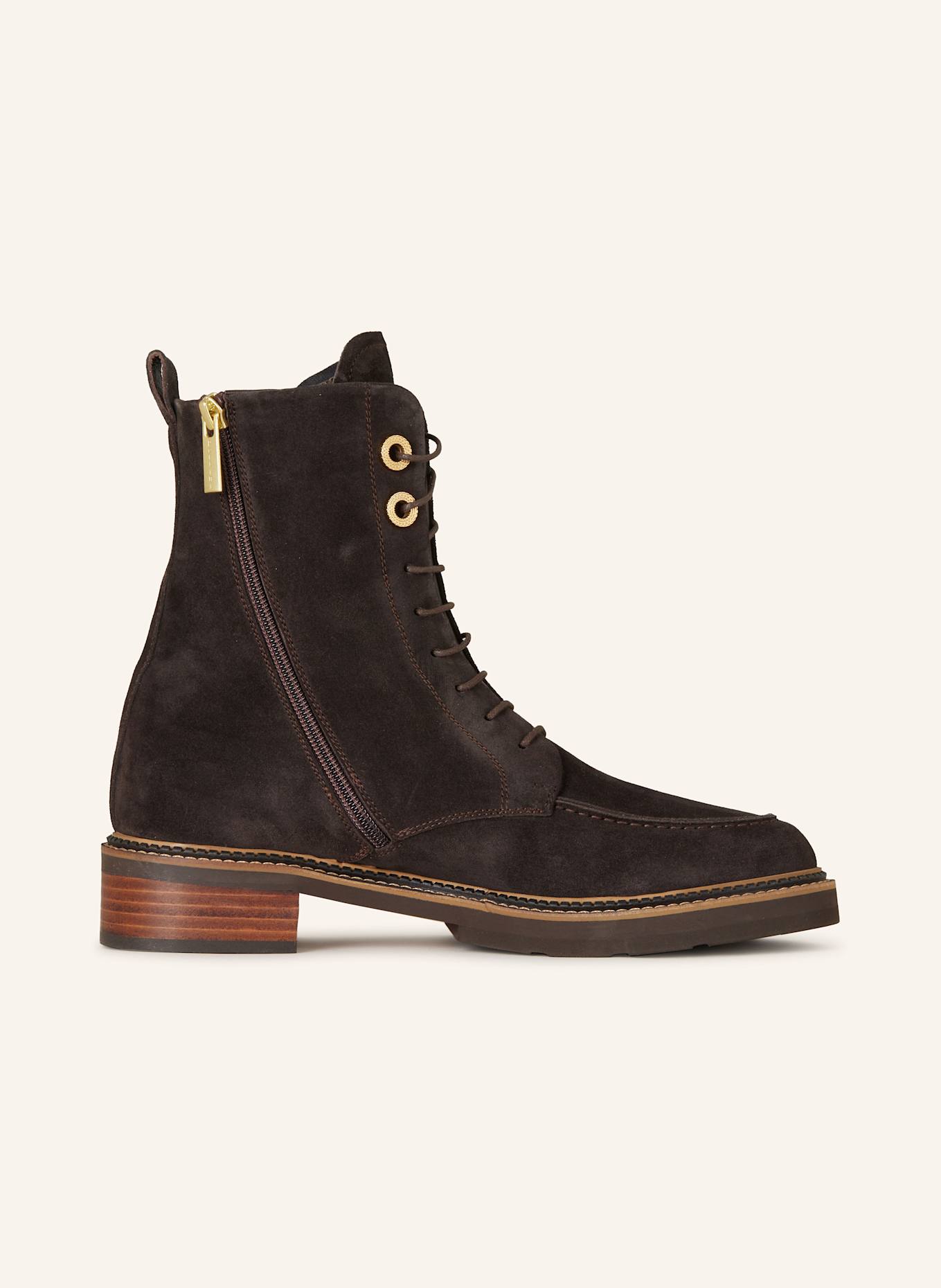 Pertini Lace-up boots: DARK BROWN