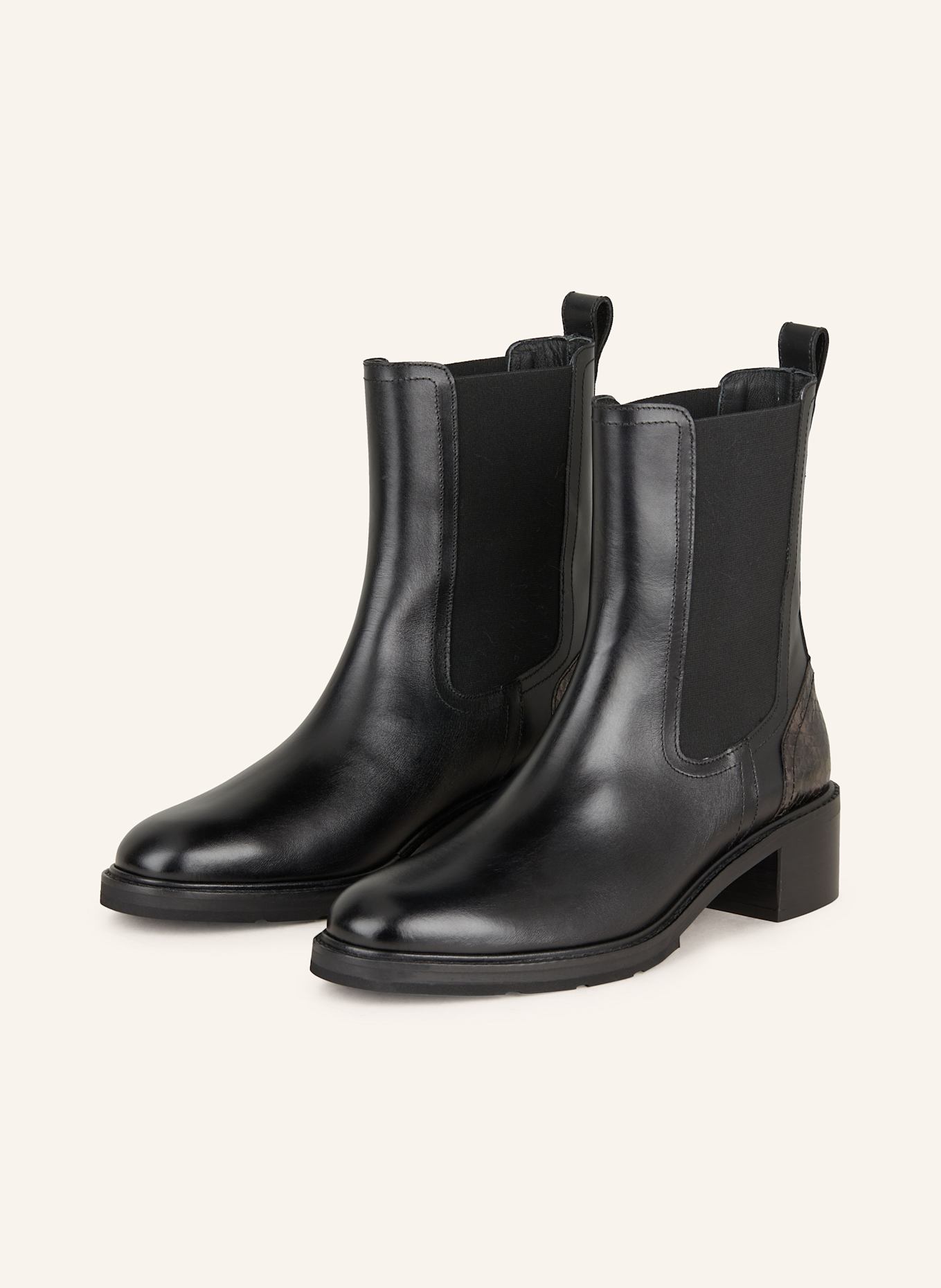 Pertini Chelsea Boots: SCHWARZ