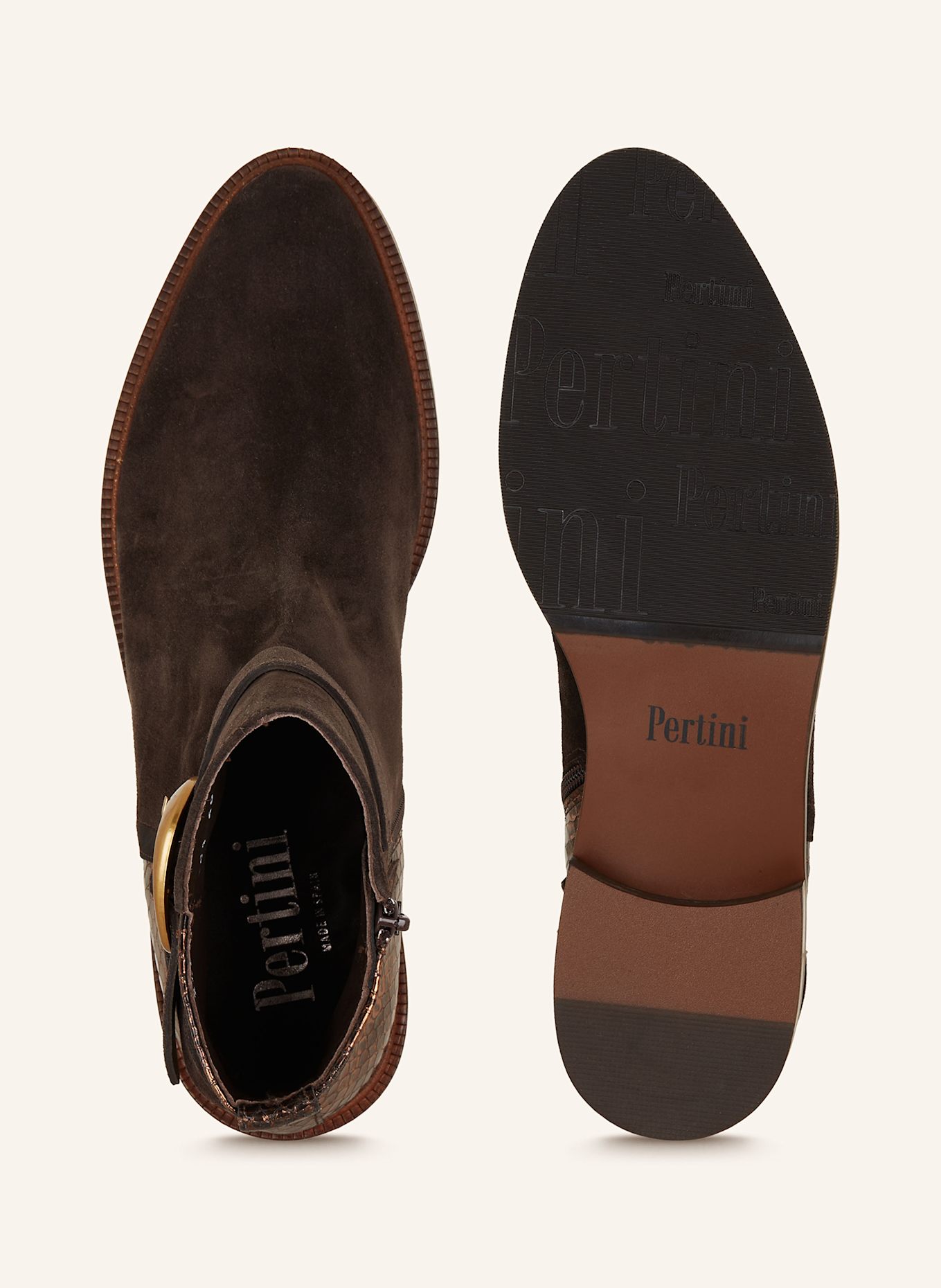 Pertini Stiefeletten: DUNKELBRAUN