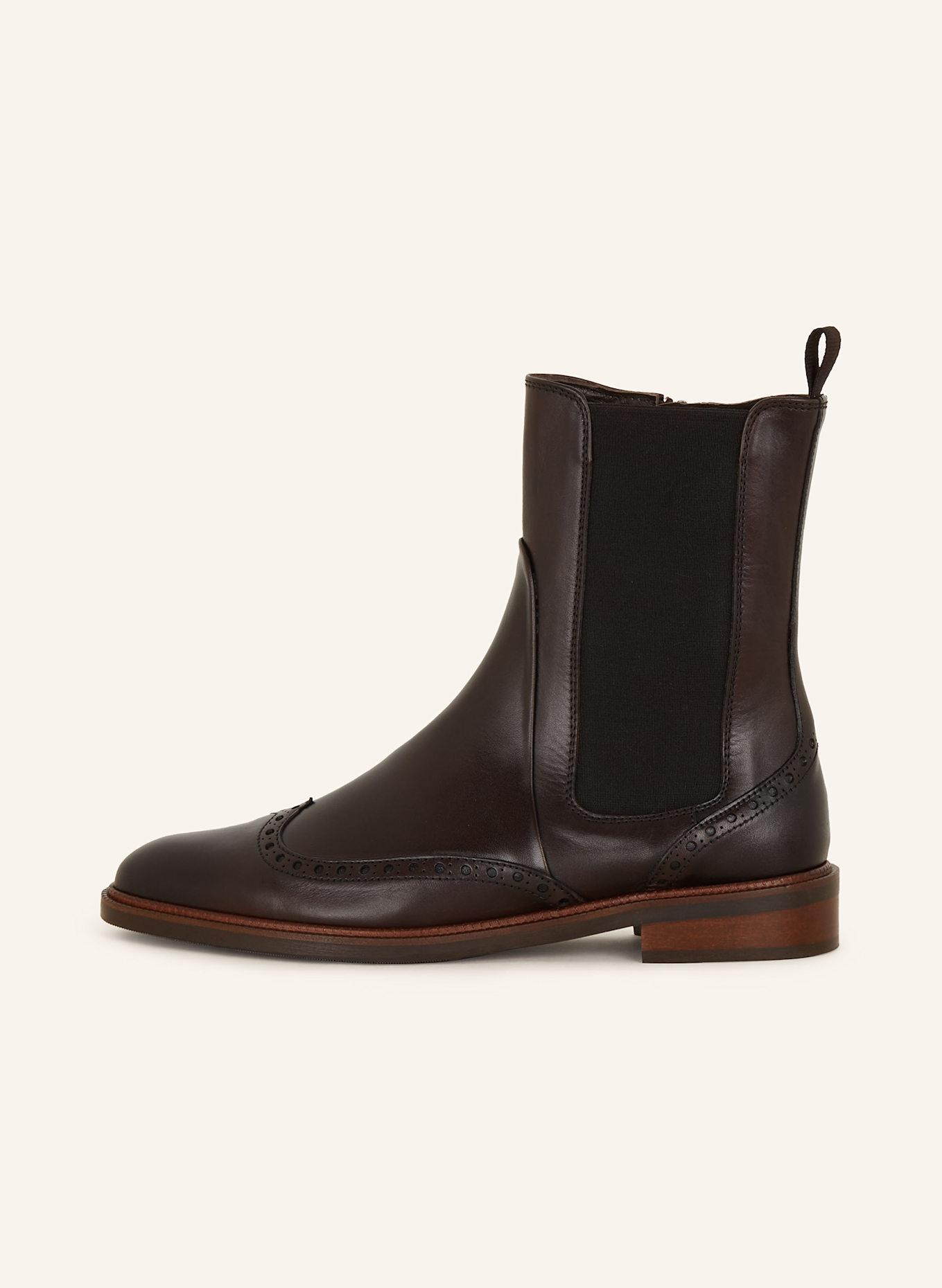 Pertini Chelsea boty: TMAVĚ HNĚDÁ