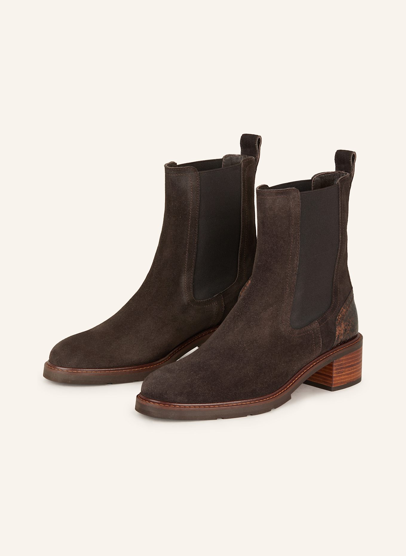 Pertini Chelsea Boots, Farbe: DUNKELBRAUN (Bild 1)